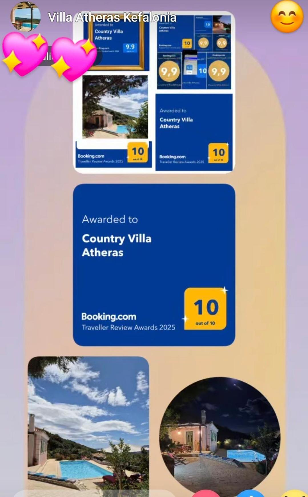 Country Villa Atheras Athéras Exterior foto